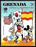 Grenada 1988 Walt Disney 3 ¢ Multicolor Scott 1584